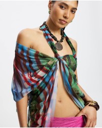 Jaded London - Asymmetric Longline Bra Top