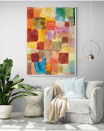 Inka Arthouse - Watercolour Abstract by Paul Klee Art Print