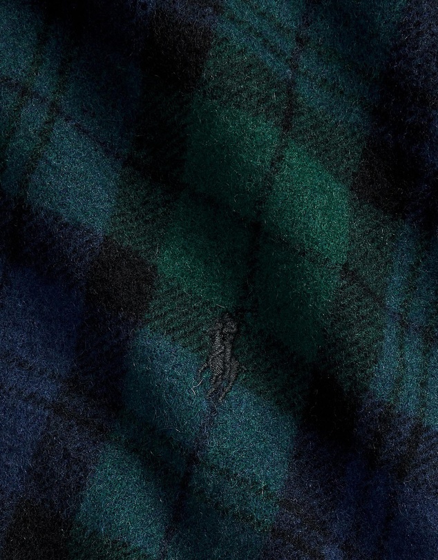 Polo Ralph Lauren - Plaid Fringe Wool Scarf