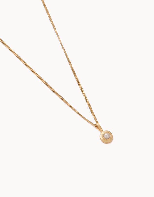 Kirstin Ash - Birthstone Necklace June Freshwater Pearl