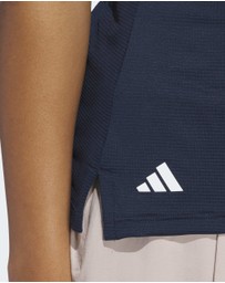 adidas Performance - Solid Ottoman Polo Shirt Womens