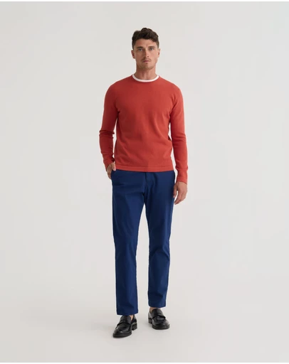 Oxford - Nico Cotton Crew Neck