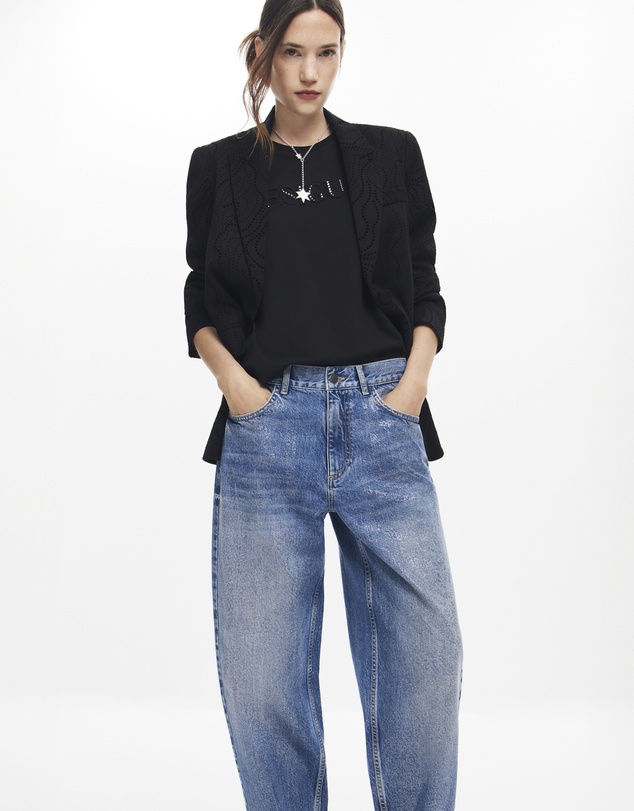 Desigual - Balloon denim jeans