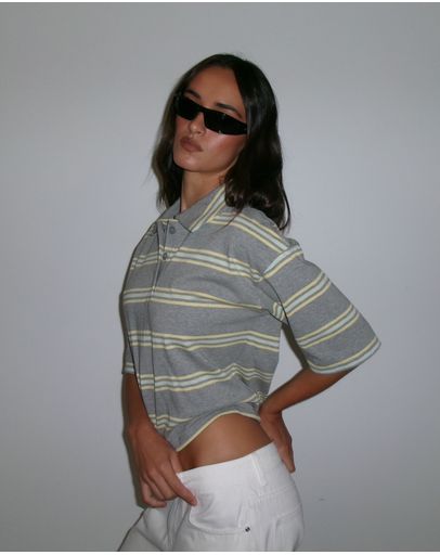 Grey Multi Stripe