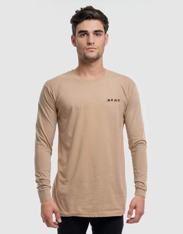DVNT - Saxon Embroidery Long Sleeve Tee