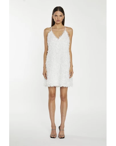 Glamorous - Fringe swing mini dress