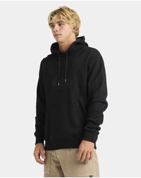 Quiksilver - Mens Comp Logo Pullover Hoodie
