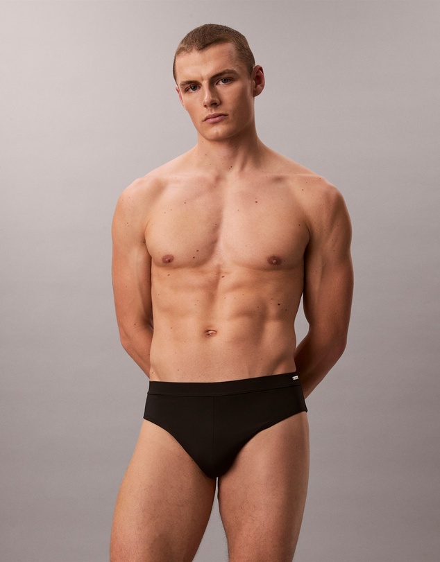 Calvin Klein - CK Black Knit Swim Briefs