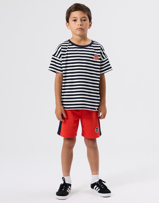 Goldie + Ace - Colour Block Sweat Shorts - Babies-Kids