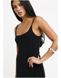 General Pants Co. Basics - Straight Neck Maxi Dress