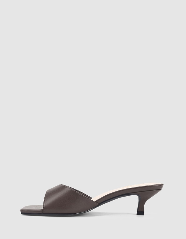Verali - Alyssa Kitten Heel Mules