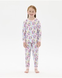 Rock Your Kid - Unicorn Pony Long Sleeve Clara Sleep Set