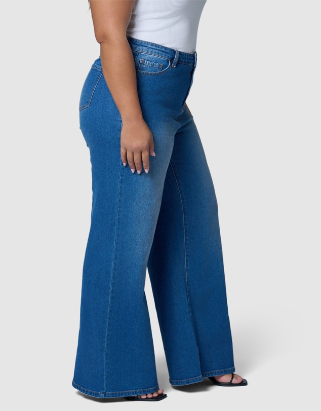 Indigo Tonic - Storm Wide Leg Jean