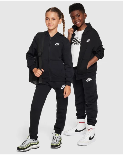 Nike - French Terry Full-Zip Hoodie - KIDS