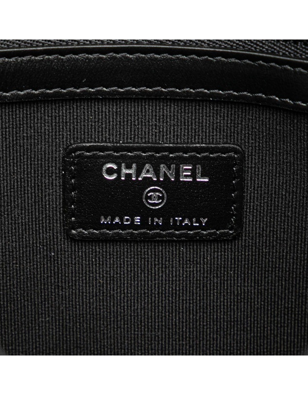 Pre-Loved by Azura Reborn - Pre-Loved chanel Quilted Leather Zip Pouch