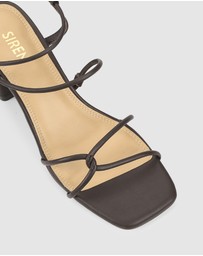 Siren - Strike Strappy Block Heels
