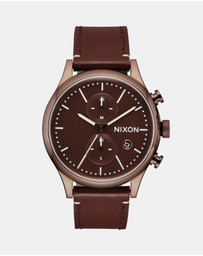 Nixon - STATION Chrono Leather