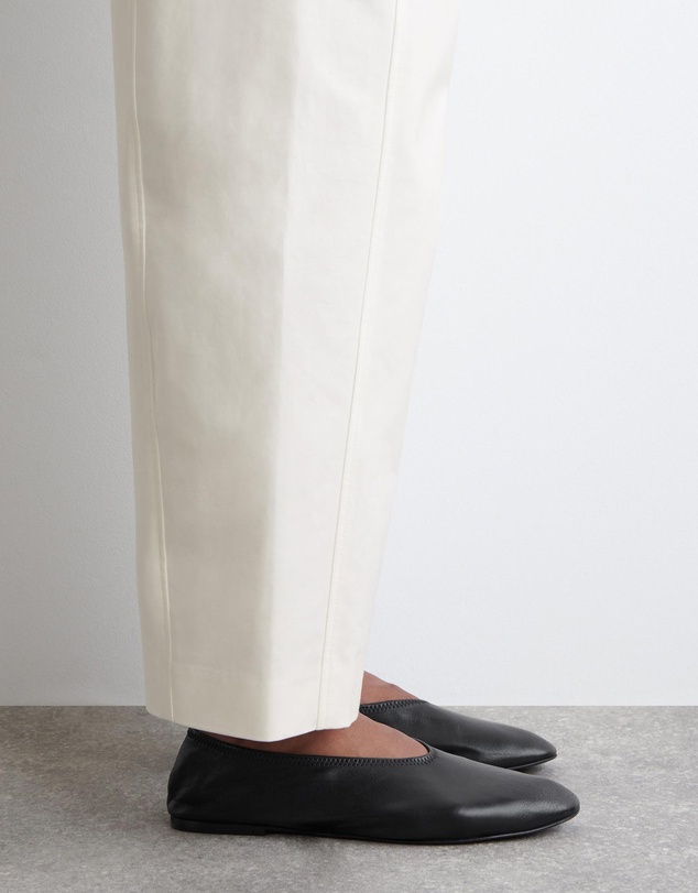 COS - Pima Cotton Barrel-Leg Trousers
