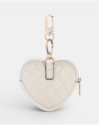 GUESS - Heart Pouch Keychain