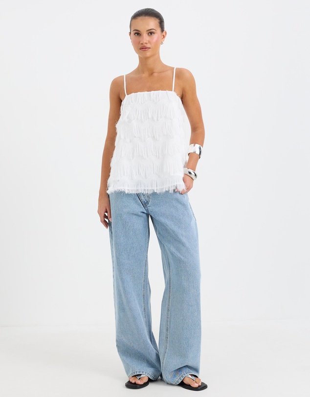 Calli - Frankie Fringe Tassel Top