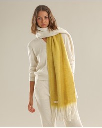Morgan & Taylor - Cosette Chunky Two-Toned Scarf in Yellow