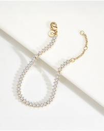 Mestige - Luna Marquise Bracelet - 18K Gold Plated