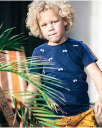 B.Nosy - Sunglasses Print T-Shirt - Kids-Teens
