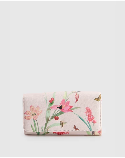 Laura Jones - Floral Large Clutch Wallet