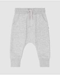Huxbaby - 5 Pocket Grey Trackpants - Babies