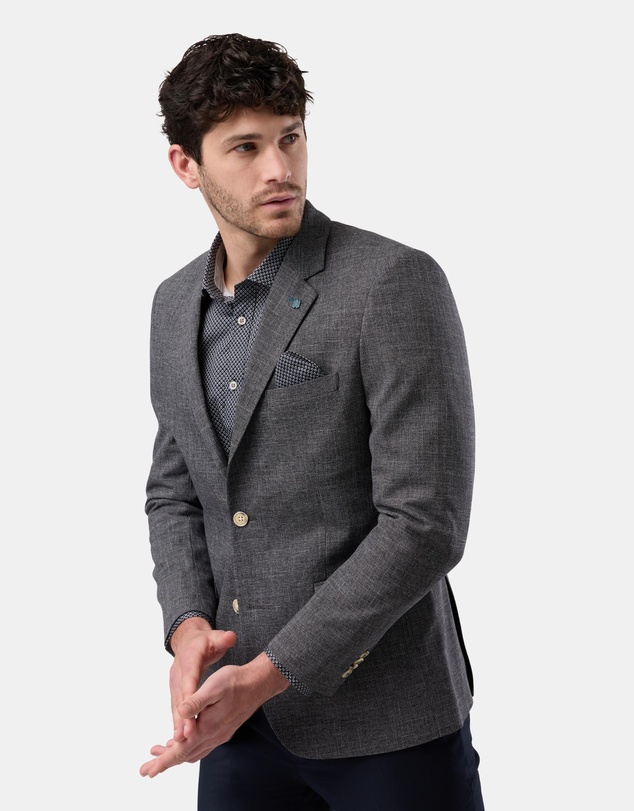 Brooksfield - Textured Plain Blazer