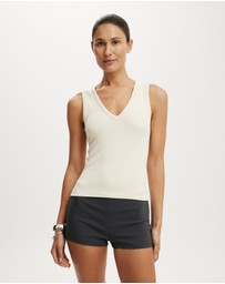 Cotton On - Deep V Tank
