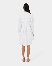 Forcast - Oakley Cotton Tie Shirt Dress