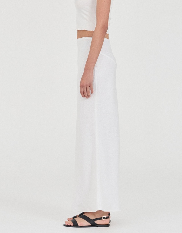 FRIEND of AUDREY - Carlton Linen Bias Skirt