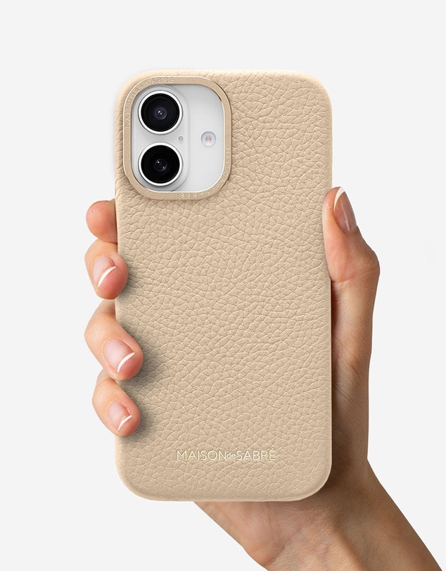 Maison De Sabre - Leather Phone Case (iPhone 16)