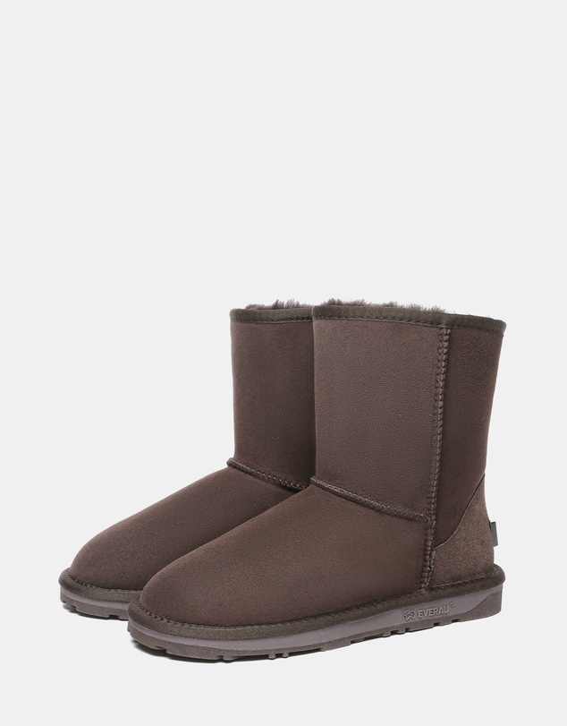EVERAU - EverAU Ugg Short Classic Double Faced Sheepskin Upper UGG Boots