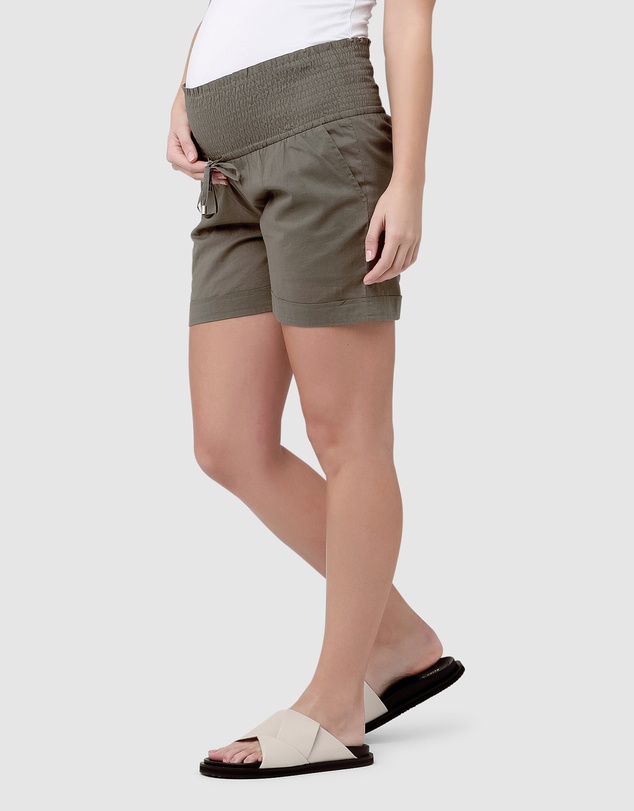 Ripe Maternity - Philly Cotton Shorts