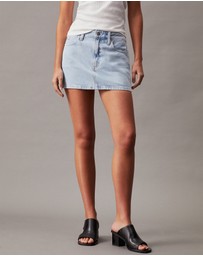 Calvin Klein Jeans - Denim Micro Mini Skirt
