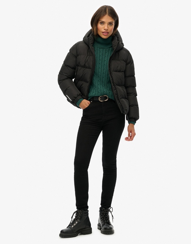 Superdry - Hooded Sports Puffer Jacket