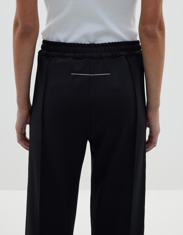 Bassike - twill pinstitch detail pant