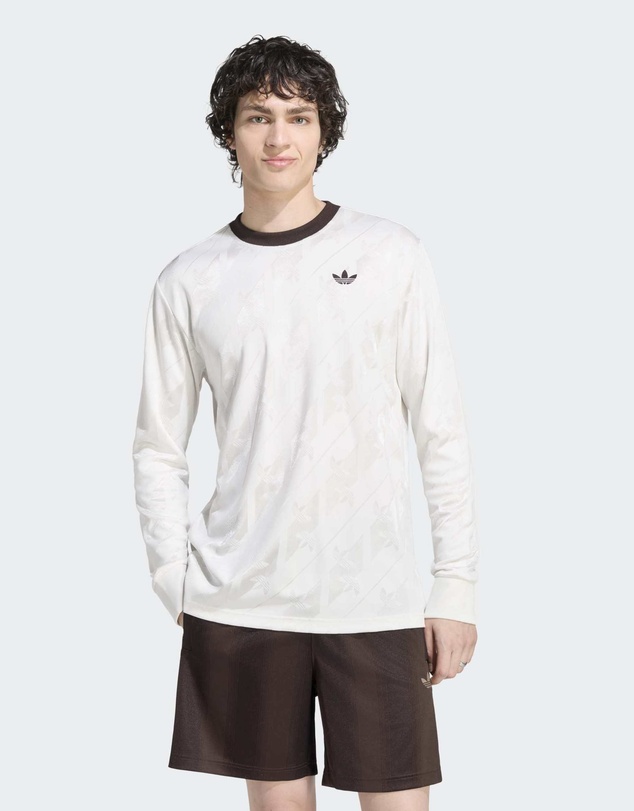 adidas Originals - JACQUARD TREFOIL LONGSLEEVE JERSEY Mens
