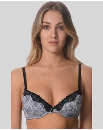 Underwear Of Sweden - Myra Bra-White Black x2 Pack (Padded)