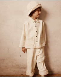 Alfred - Cecil Shearling Bucket Hat | Natural