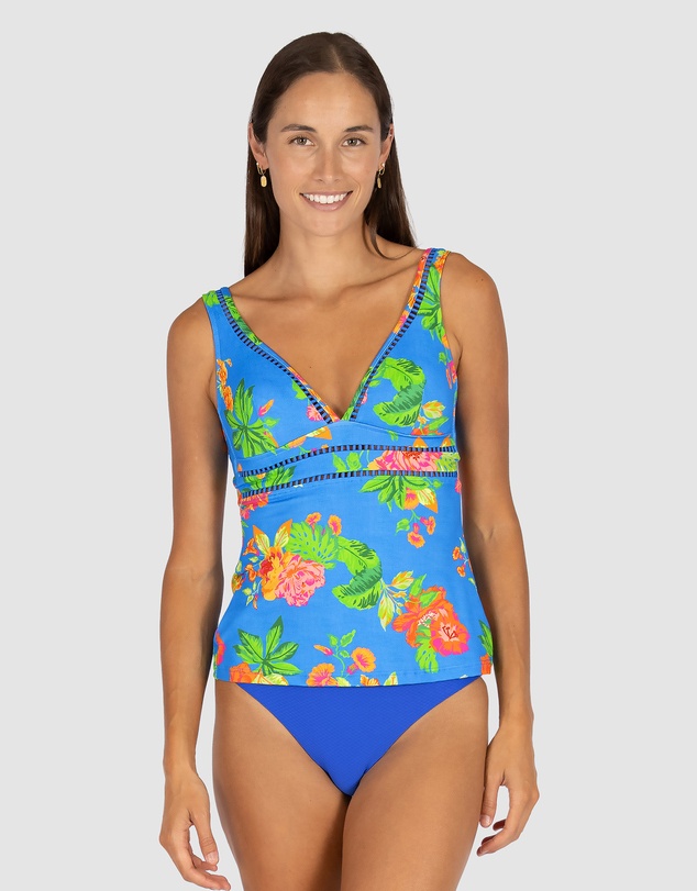 Baku Swimwear - Cala Luna Longline Singlet Top