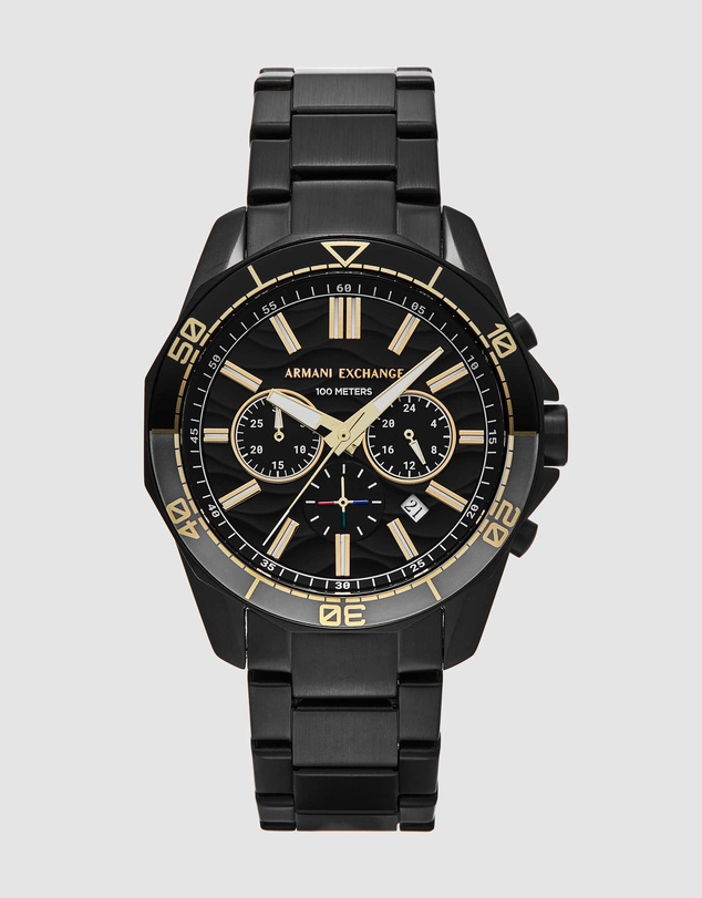 Armani Exchange - Black Chronograph Watch