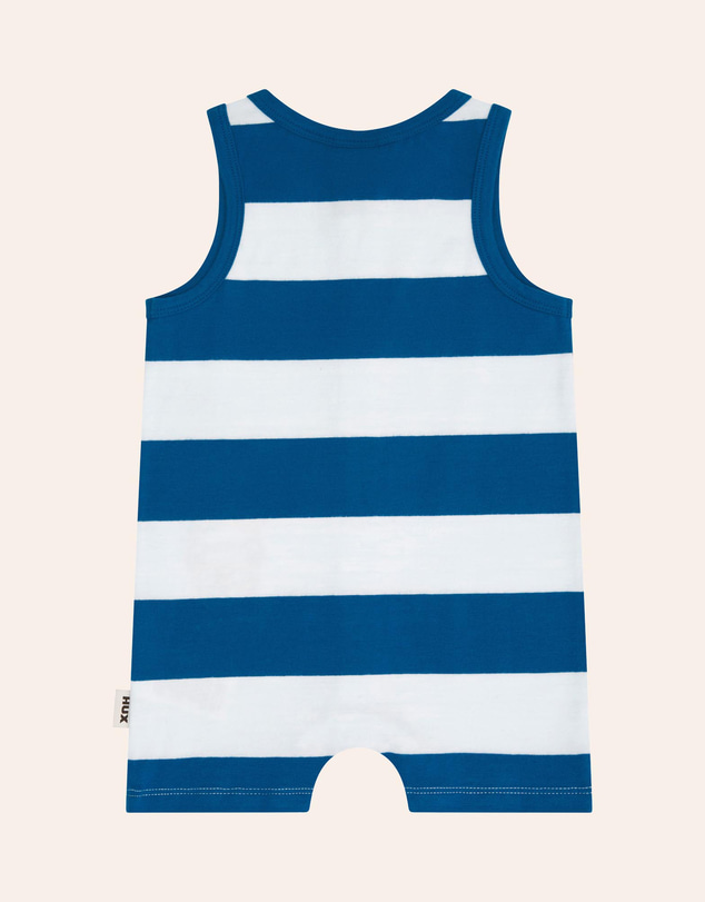 Huxbaby - Beach Club Hux Block Stripe Romper - Babies