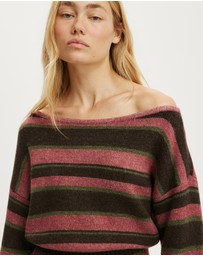 Cotton On - Softest Luxe Off Shoulder Knit Top