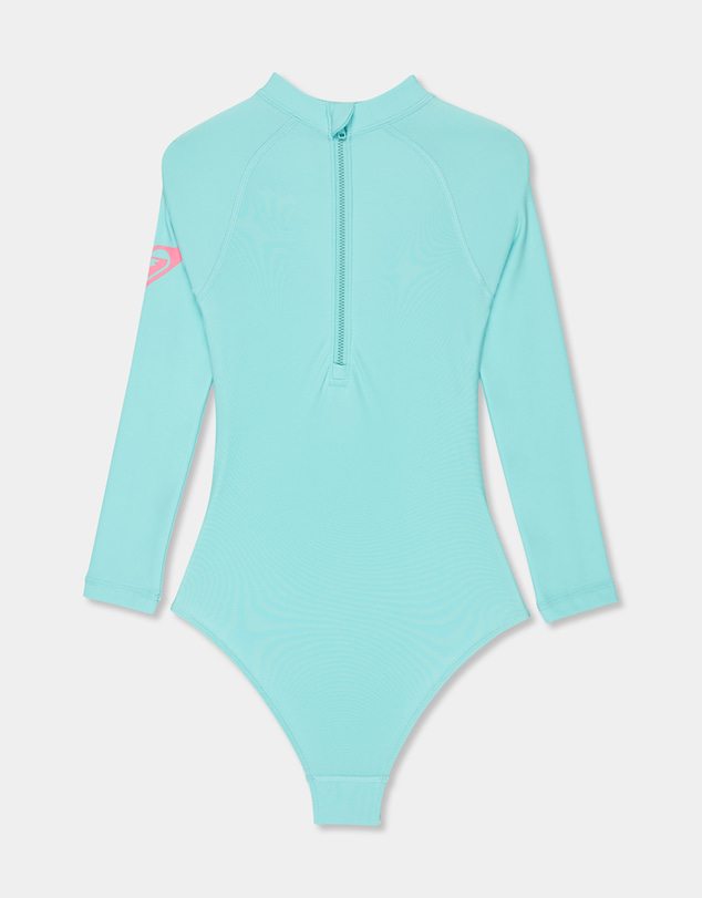 Roxy - Girls 2 to 7 Heater Onsie Long Sleeve Rash Vest