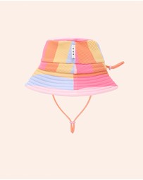 Huxbaby - Paradiso Stripe Swimhat - ICONIC EXCLUSIVE - Babies-Kids