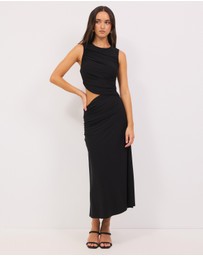 Calli - Bonner Cutout Midi Dress