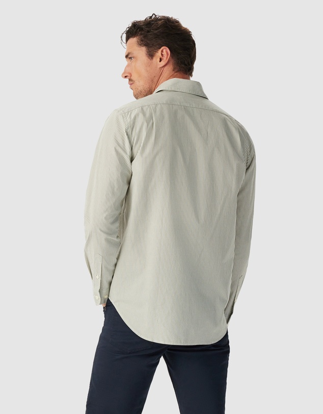 R.M.Williams - Sommers Poplin Stripe Shirt